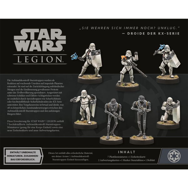 Star Wars: Legion – Aufstandskontroll- Sturmtruppen